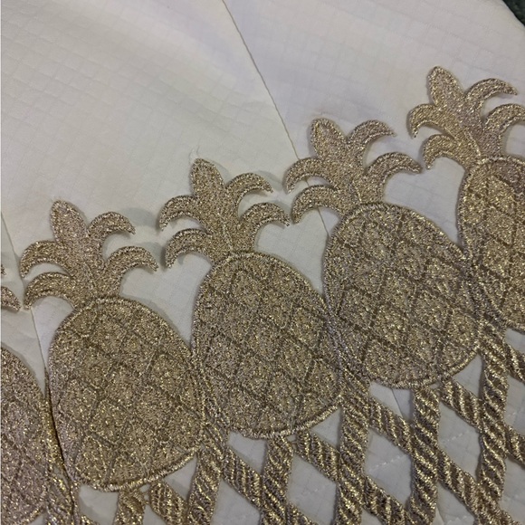 Lilly Pulitzer White Dress with Gold Accents - Picture 12 of 12